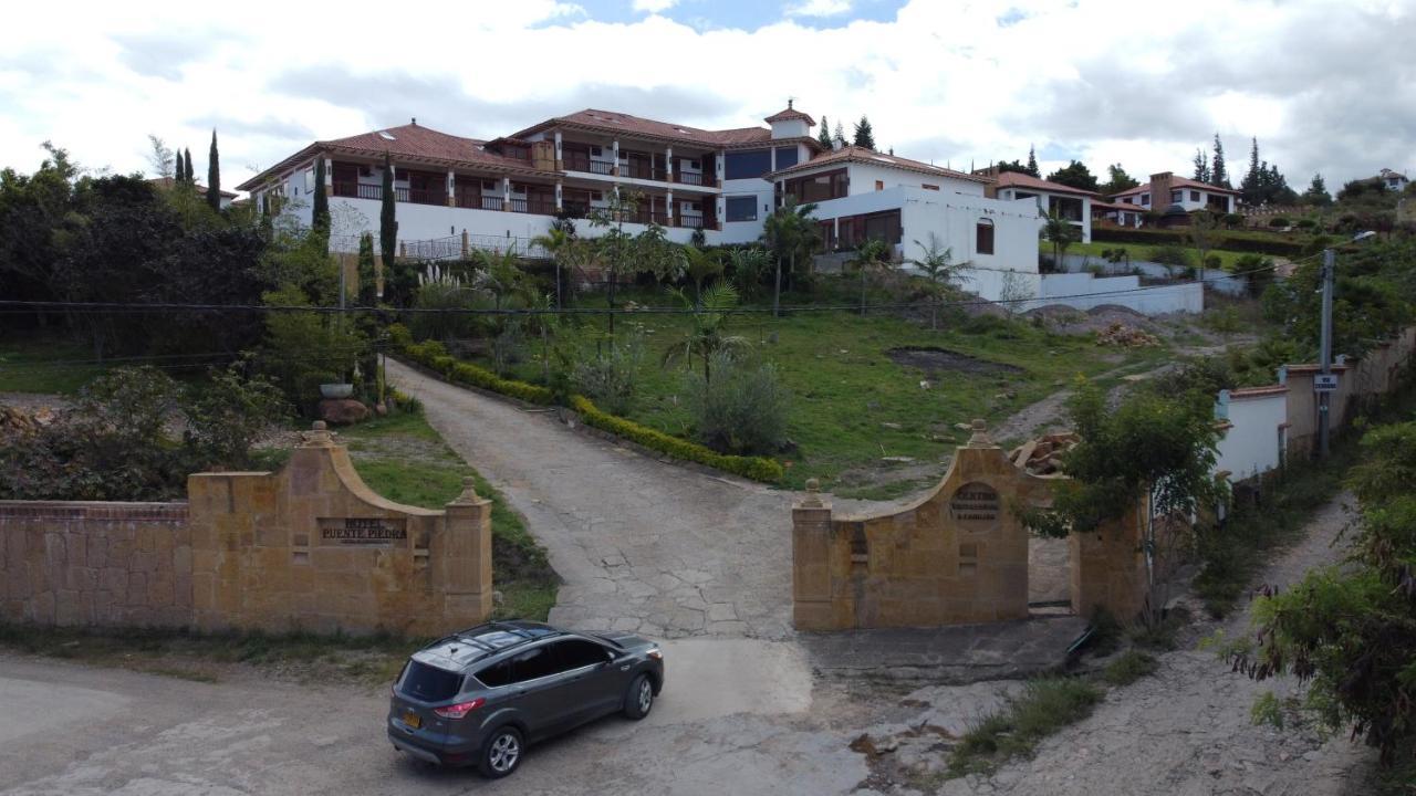 Hotel Puente Piedra Villa de Leyva Kültér fotó